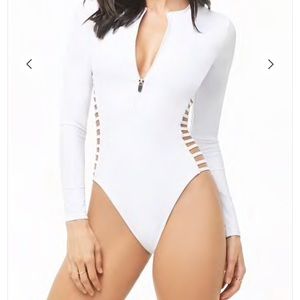 White Forever 21 Swimsuit